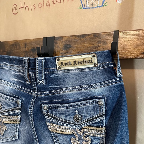 Rock Revival Easy Skinny Jeans - Lam Cut - Picture 6 of 15